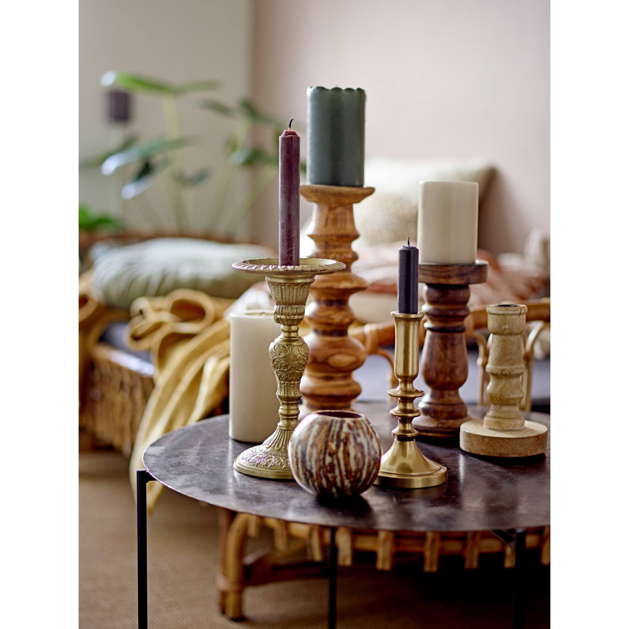 Hello Honey® Gold Taper Candle Holder Set
